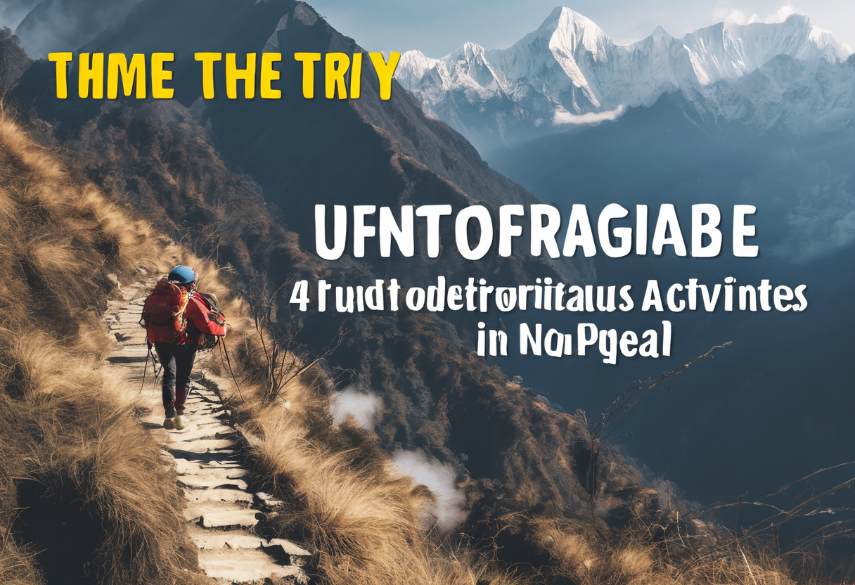 4. Unforgettable experiences in Nepal – Unforgettable experiences: 10 must-try adventurous activities in Nepal